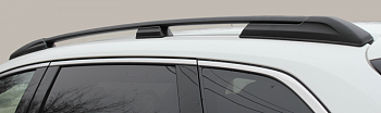 Рейлинги на крышу Mazda CX-9 2 поколение с 2017 чёрные